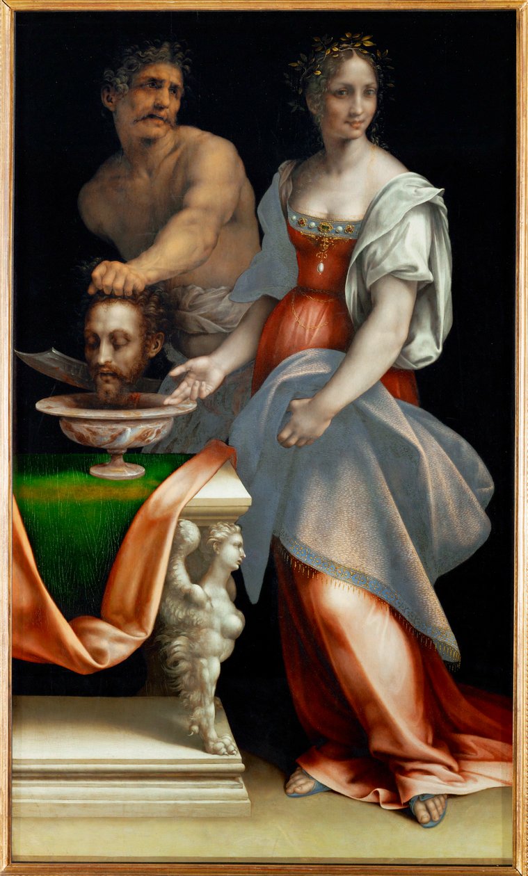 Salome with the Head of the Baptist by Cesare da Sesto