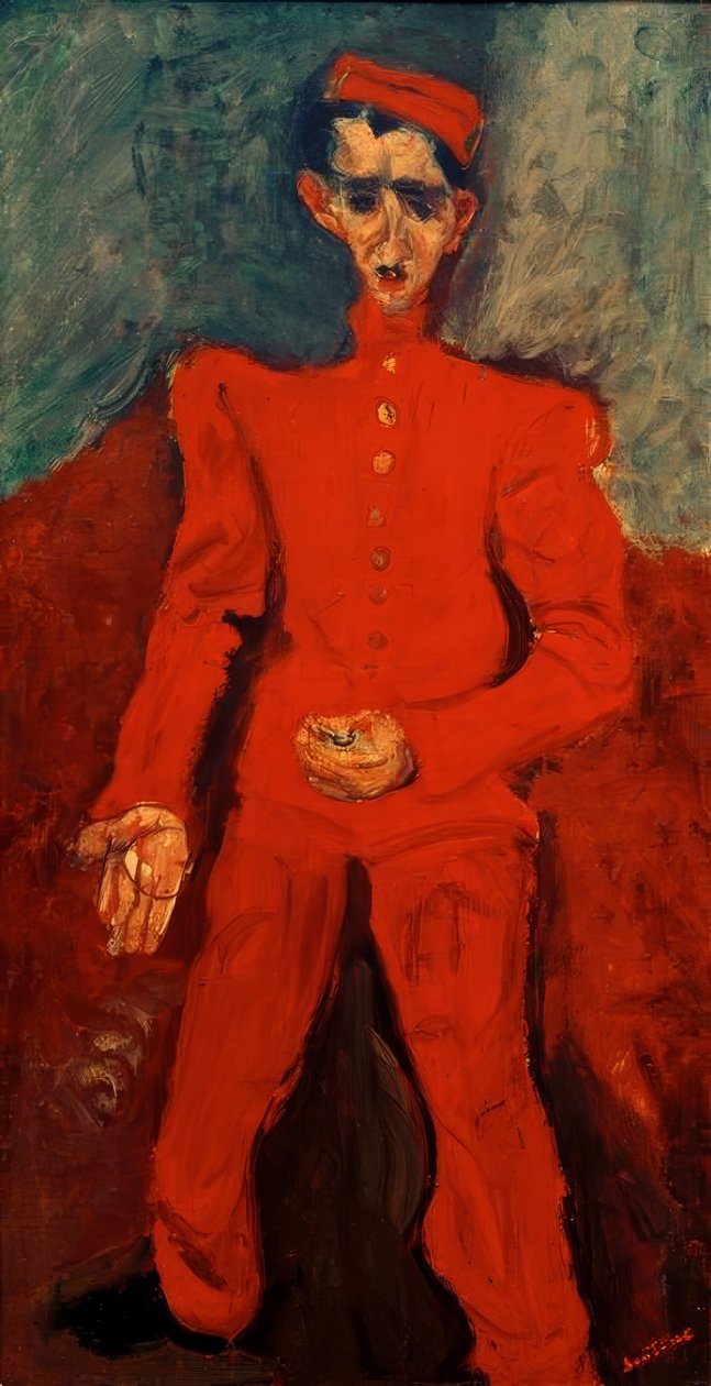Ch. Soutine, Page at Maxim’s by Chaim Soutine