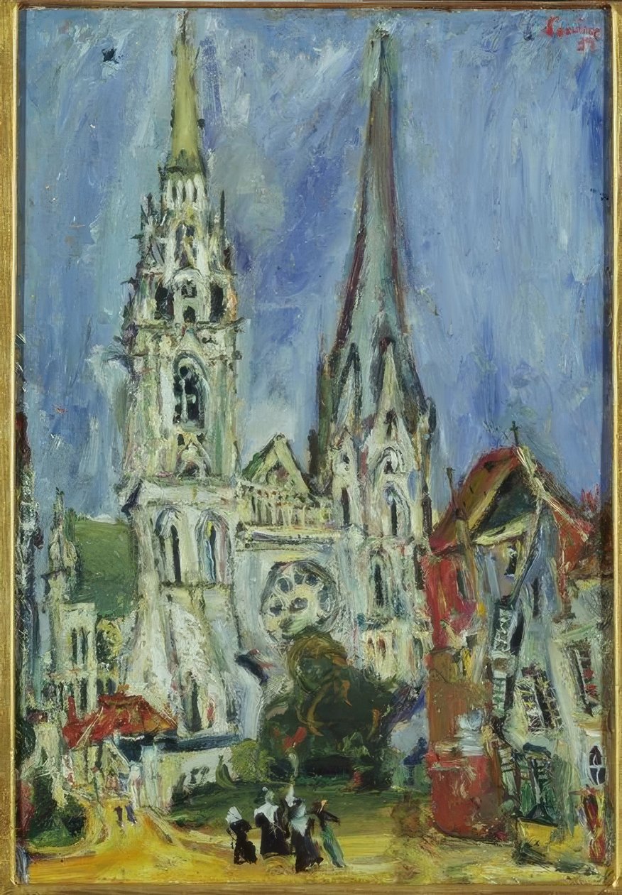 The Cathedral of Chartres by Chaim Soutine