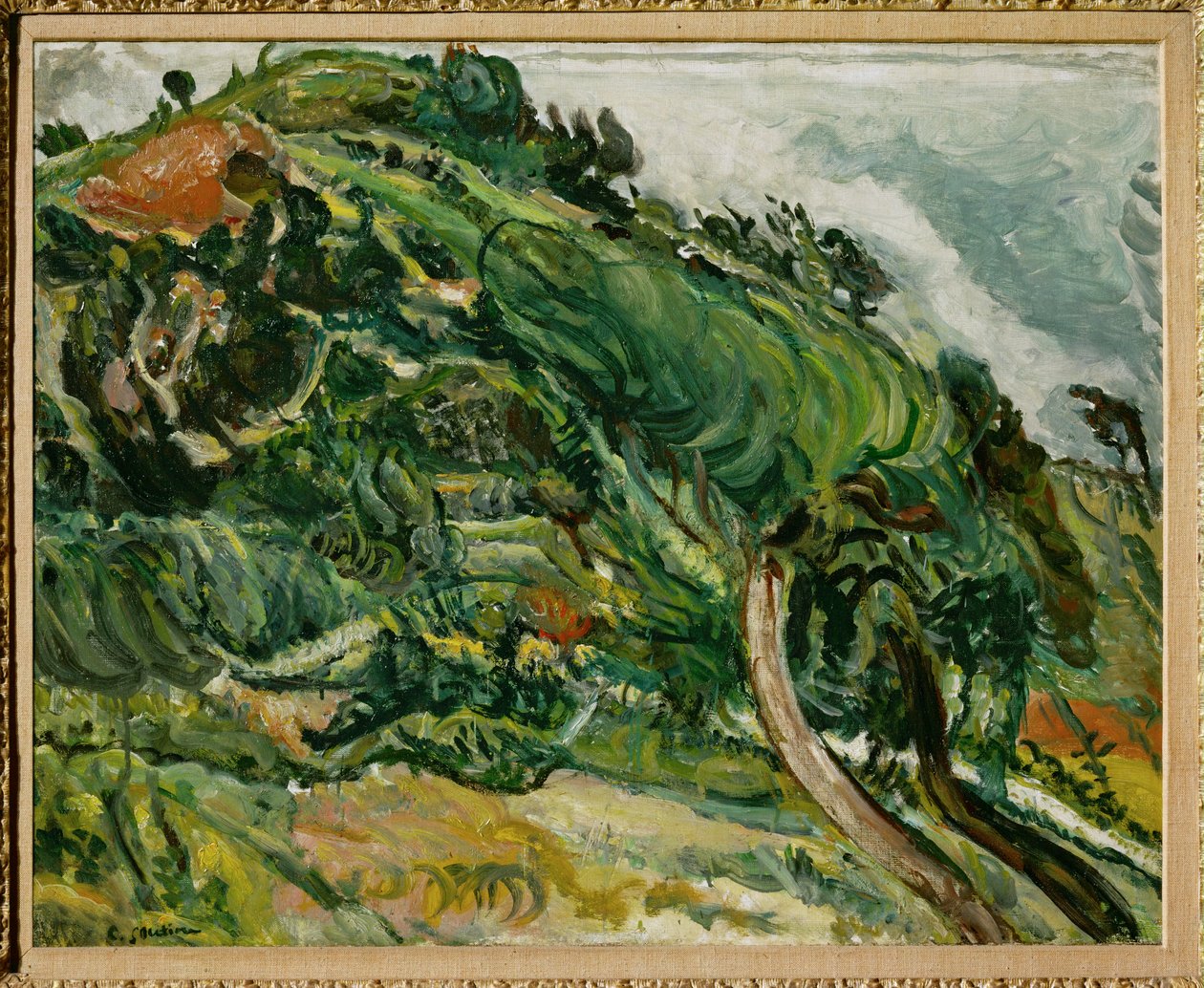 Landscape with Trees by Chaim Soutine