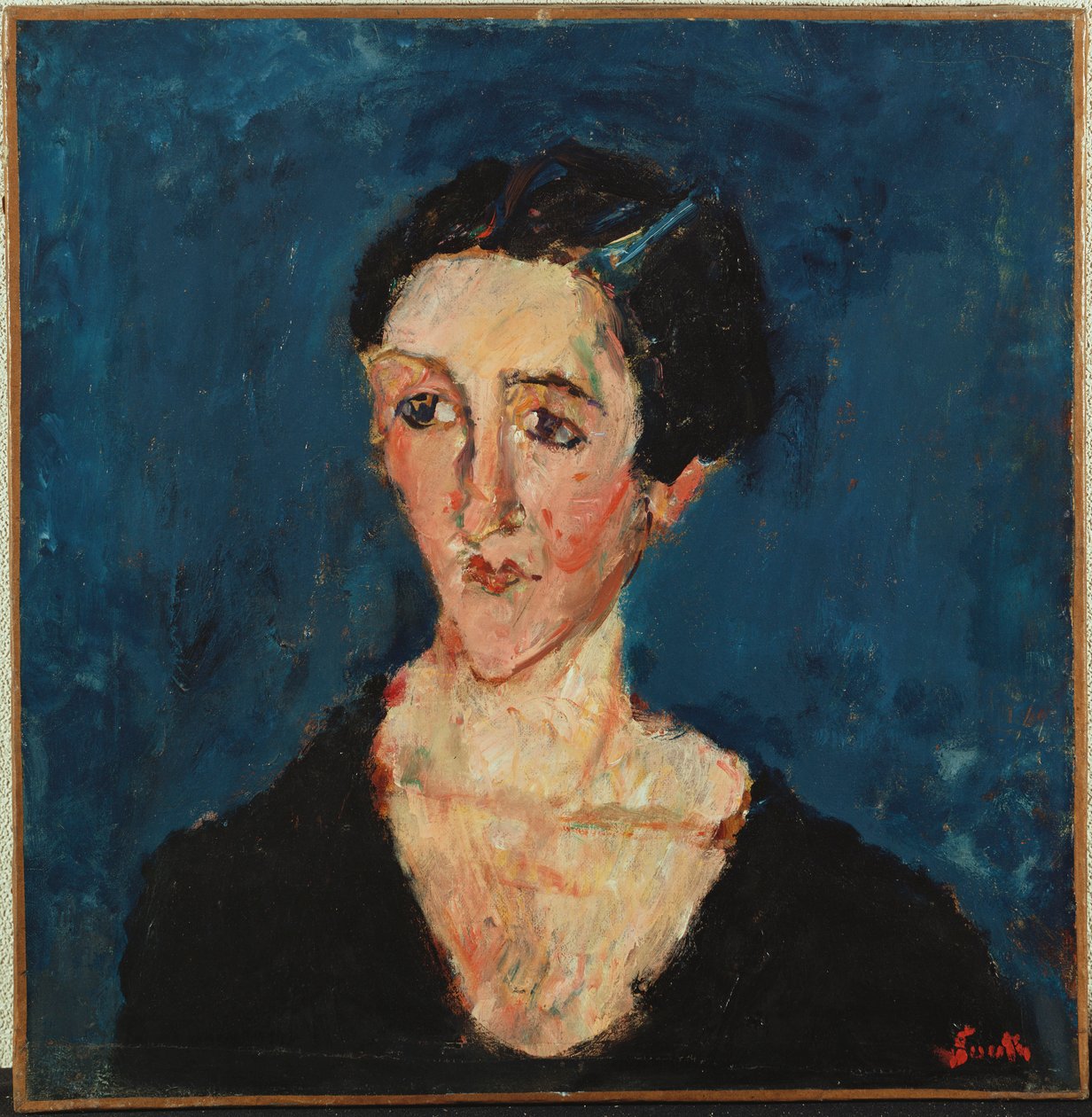 Portrait of Madalaine Castaing by Chaim Soutine
