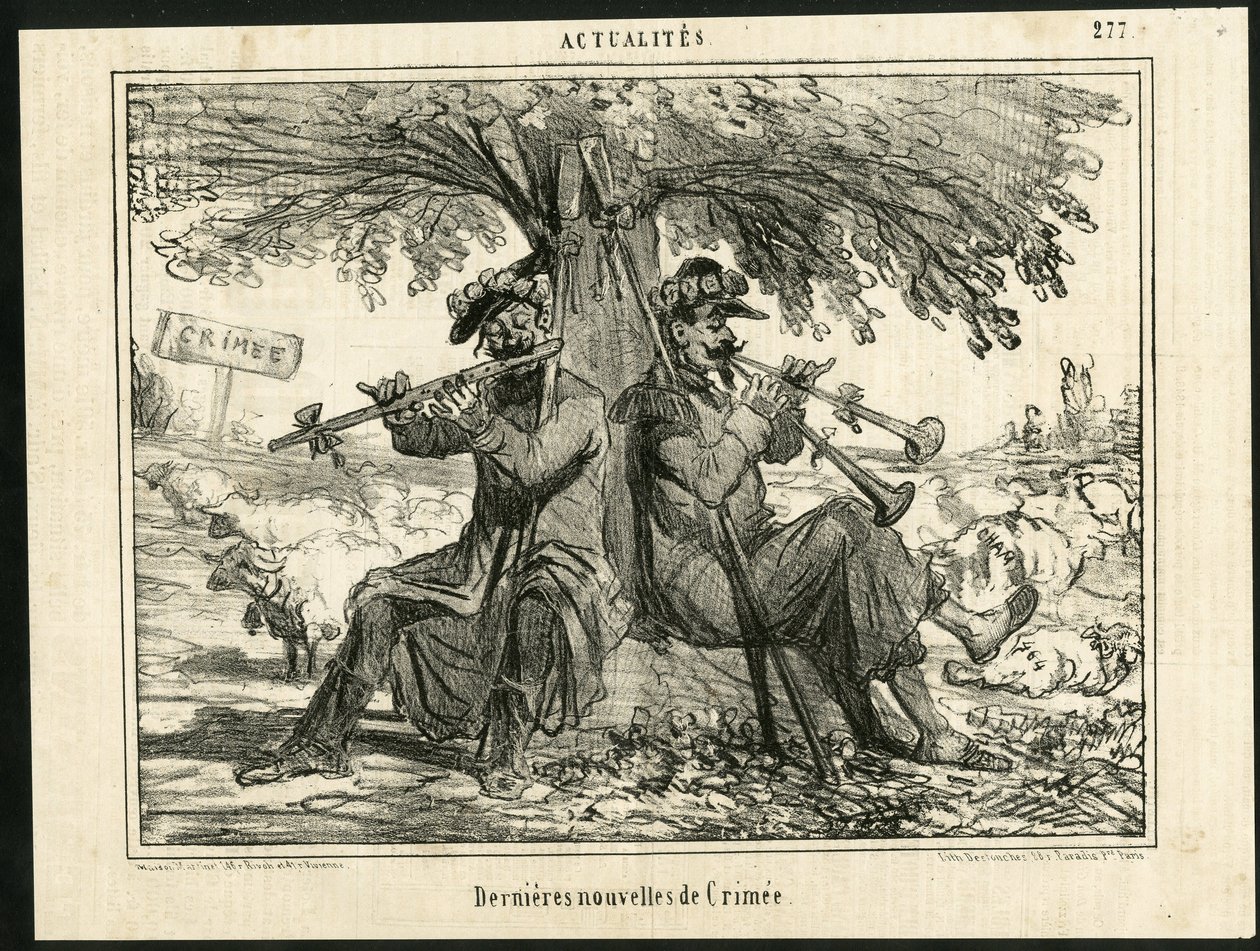 Latest Crimean News - War, Music, Crimean War by Amédée de Noé