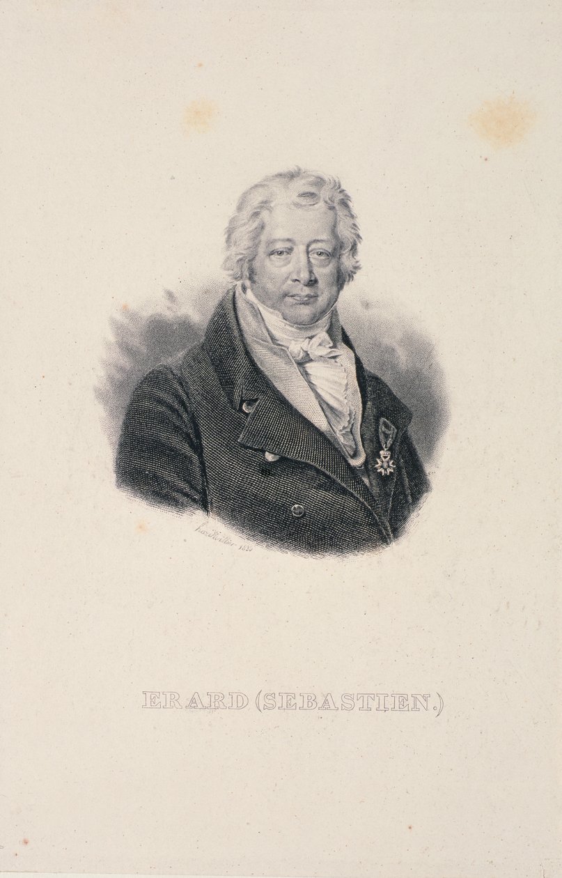 Sebastien Erard, 1830 by Charles Achille D