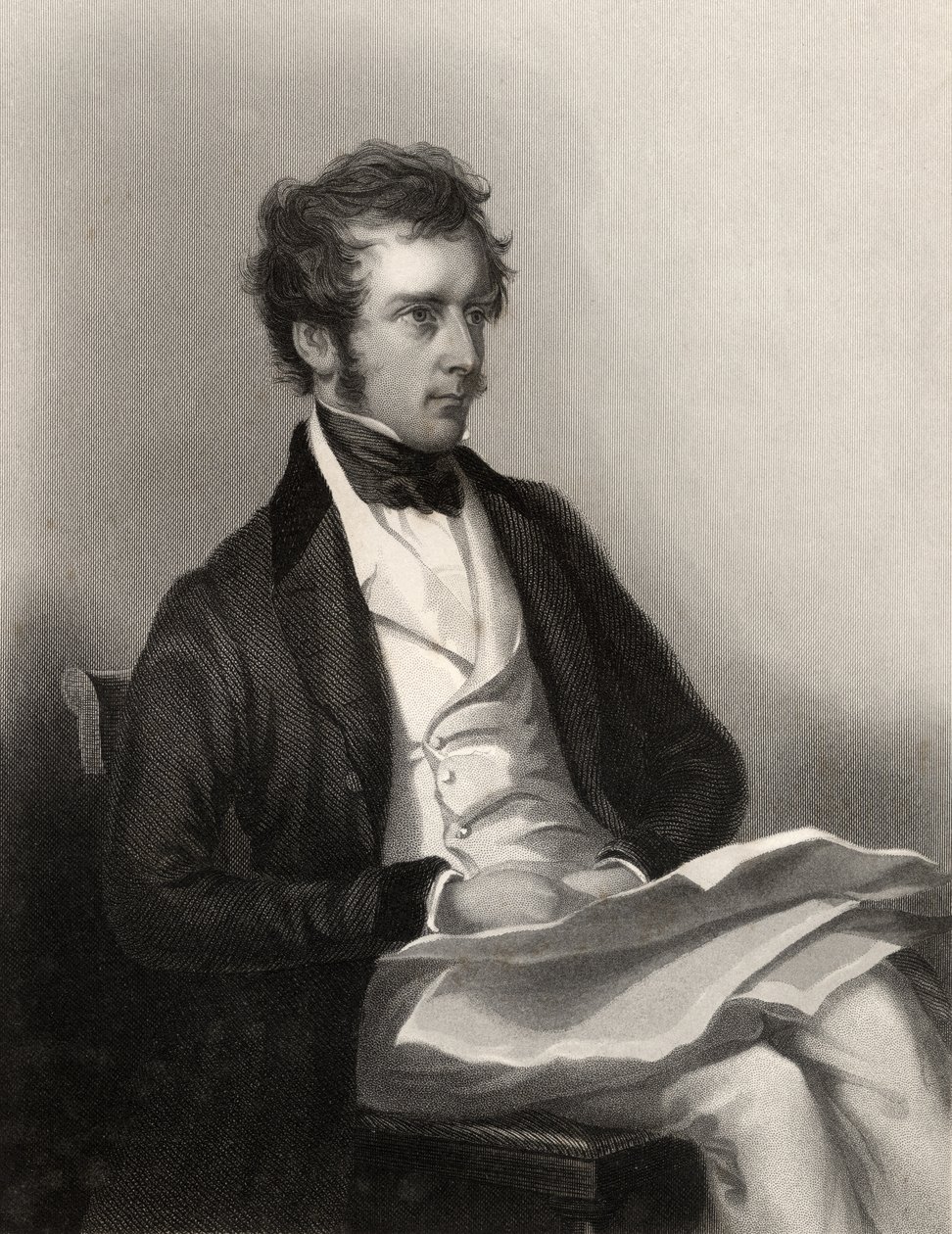 Charles Pelham Villiers, engraved by J. Cochran, from 