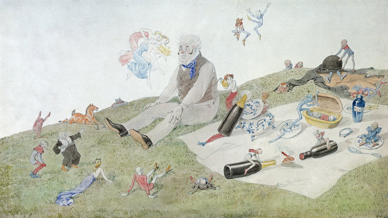 An Enchanted Picnic, 1882 by Charles Altamont Doyle