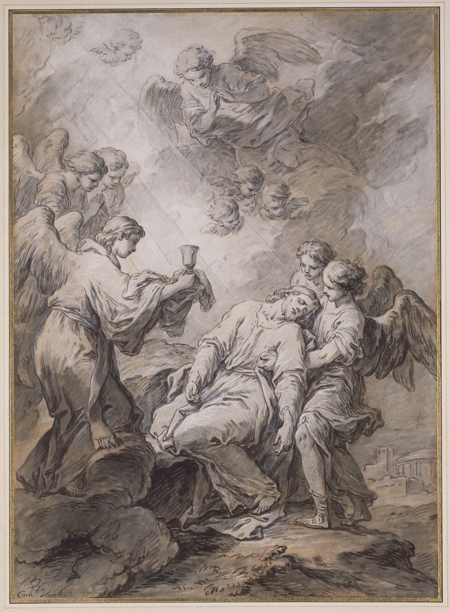 The Agony in the Garden by Charles André van Loo