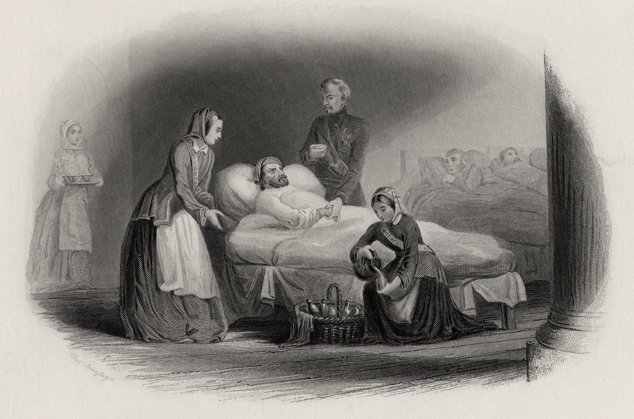 Miss Nightingale and the nurses in the East by Charles Armytage