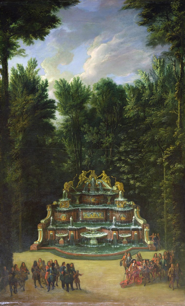 Promenade of Louis XIV, Grand Trianon by Charles Chastelain