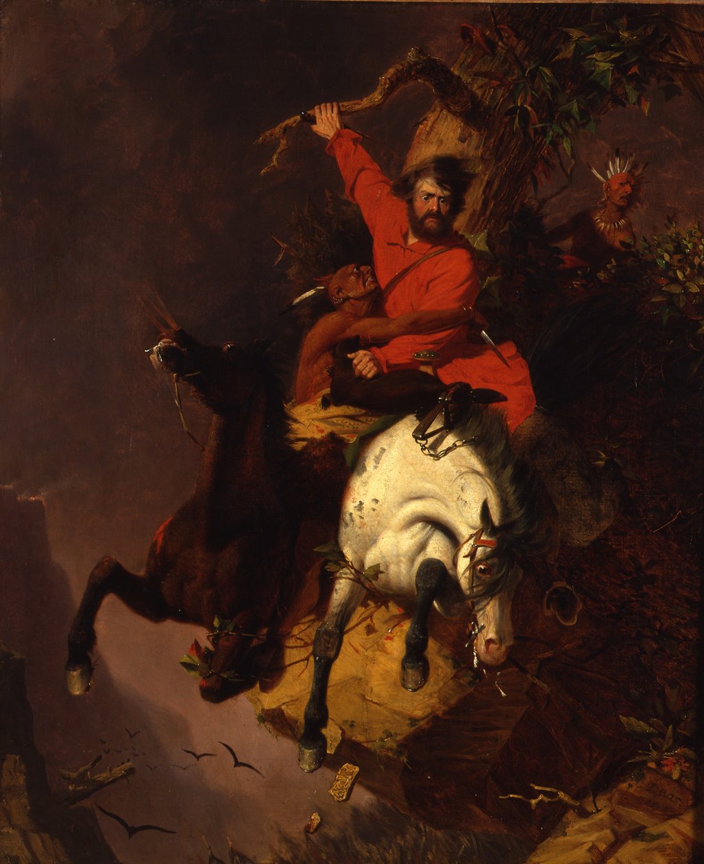 The Death Struggle by Charles Deas