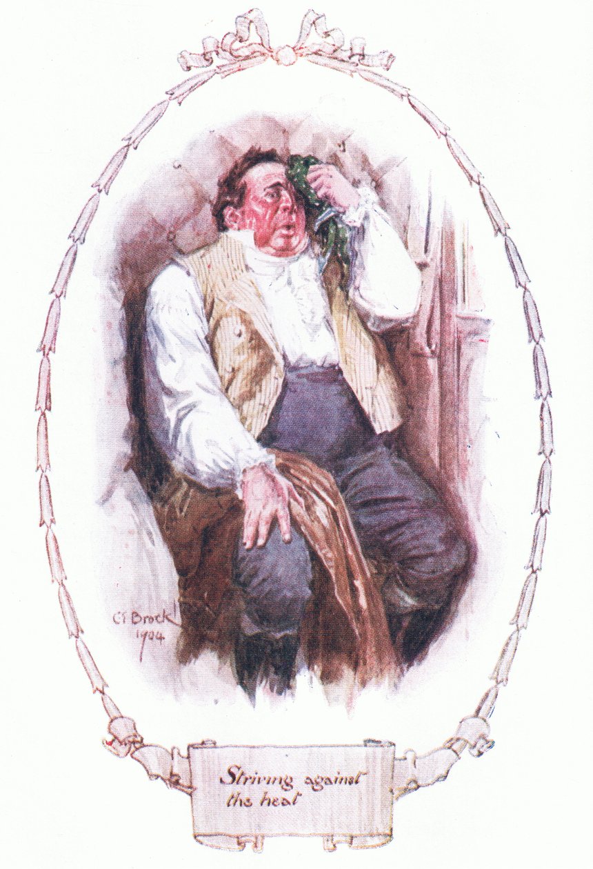 Striving Against the Heat by Charles Edmund Brock
