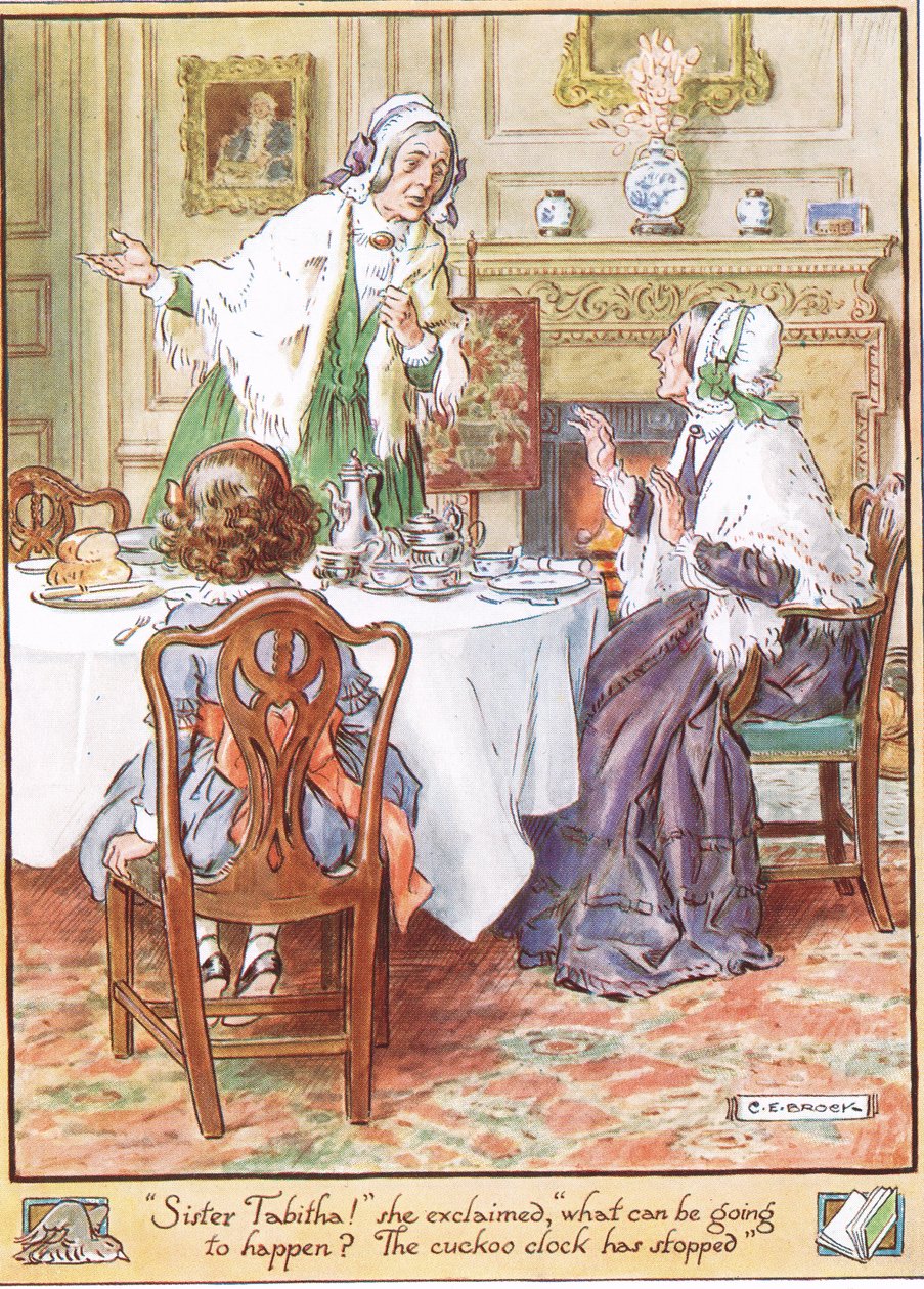 The Cuckoo Clock Has Stopped, Illustration from 