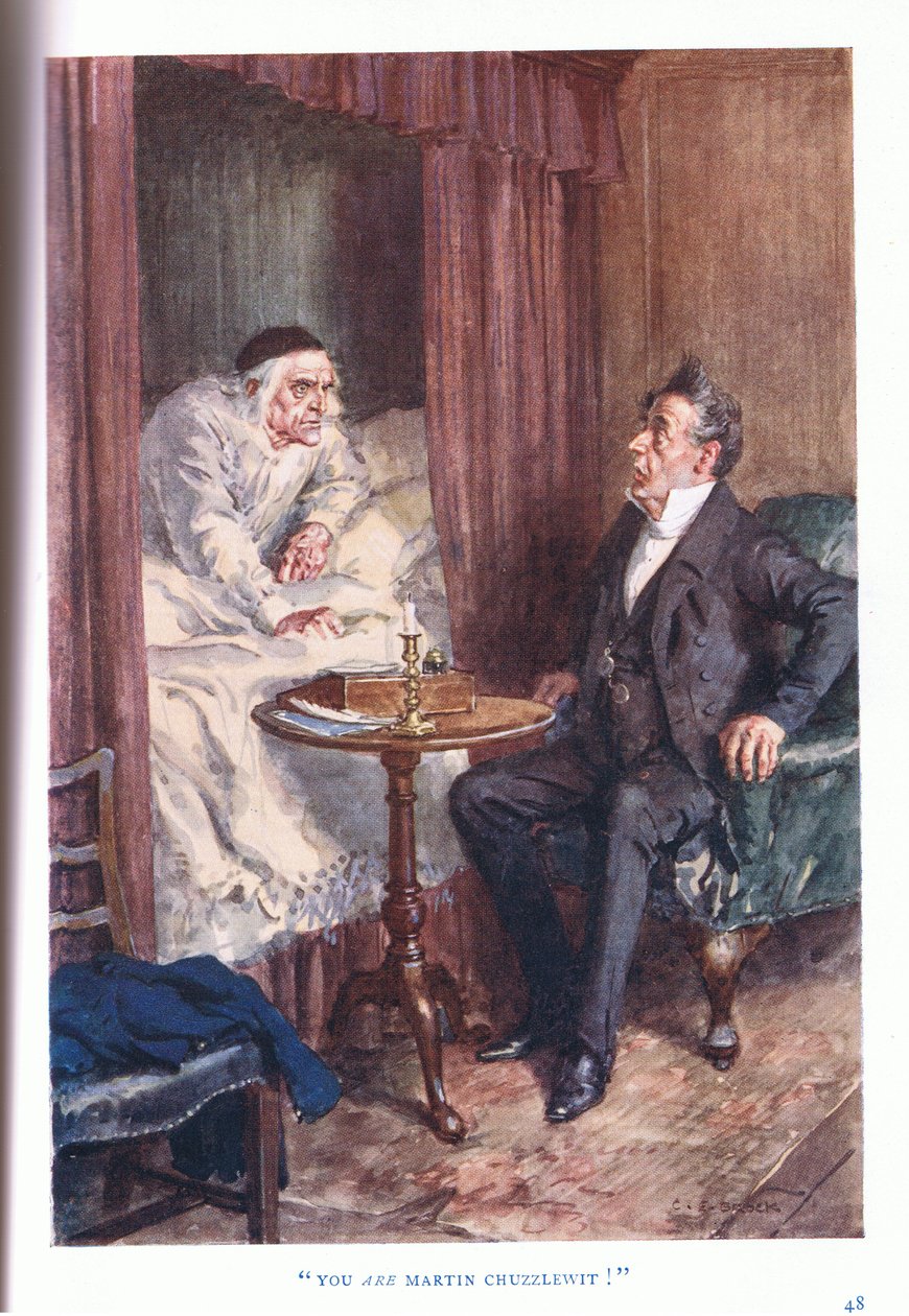 You are Martin Chuzzlewit! by Charles Edmund Brock