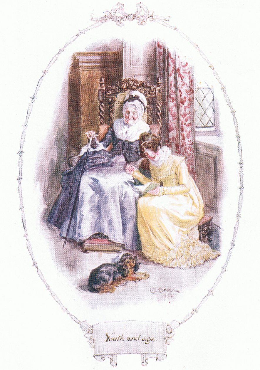 Youth and Age by Charles Edmund Brock