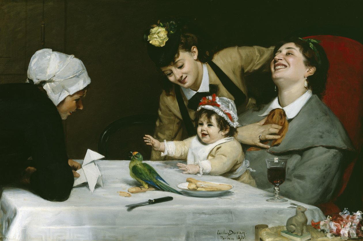 Merrymakers by Charles Emile Auguste Carolus Duran