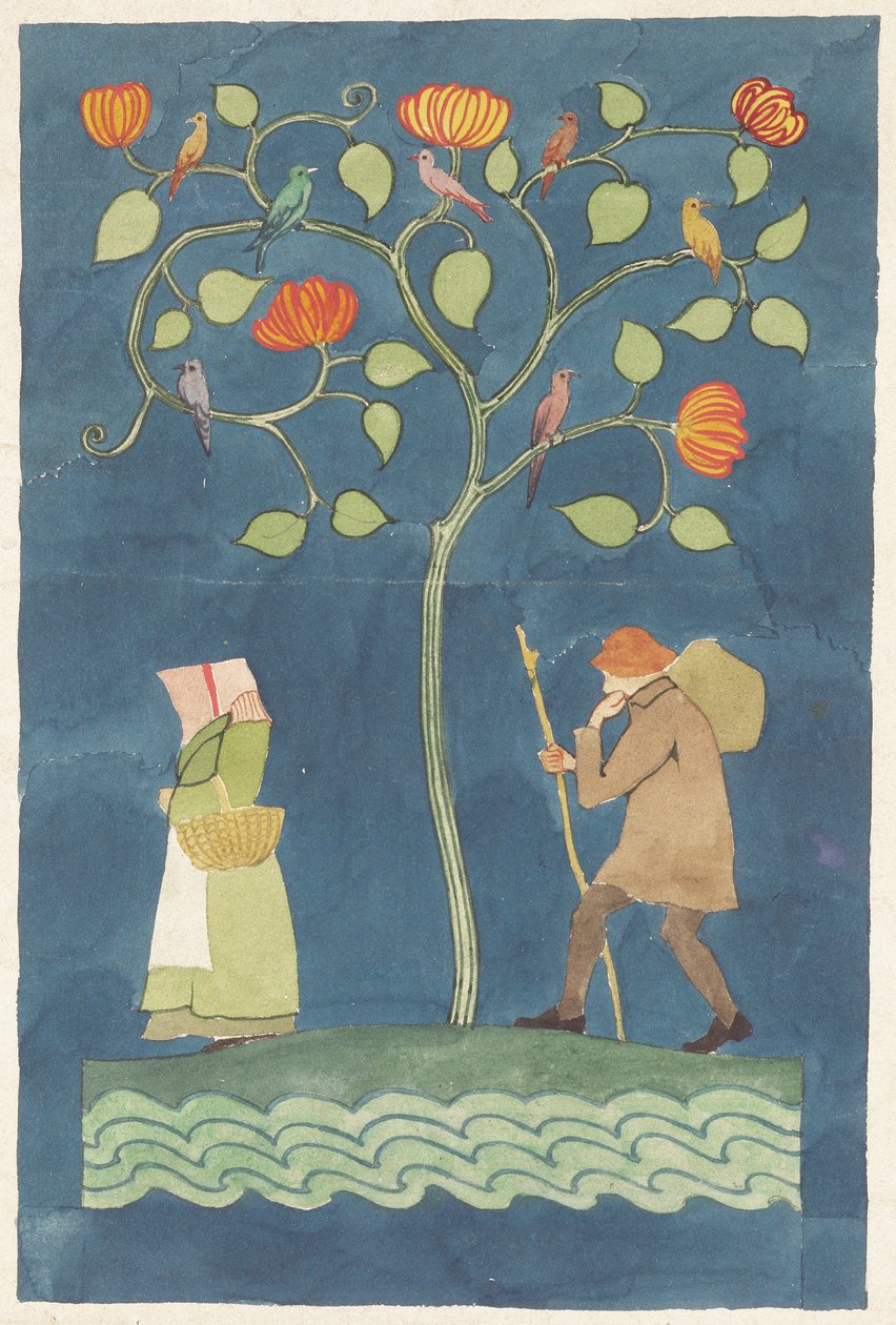 Peasants and the Flowering Tree by Charles Francis Annesley Voysey