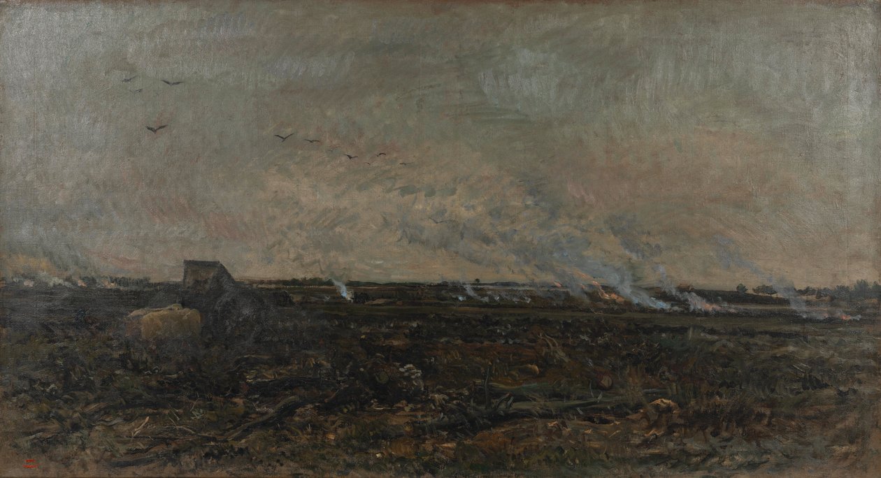 October by Charles Francois Daubigny