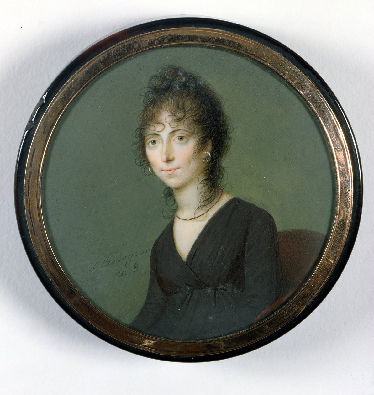 Marie-Laetitia Ramolino by Charles Guillaume Alexandre Bourgeois