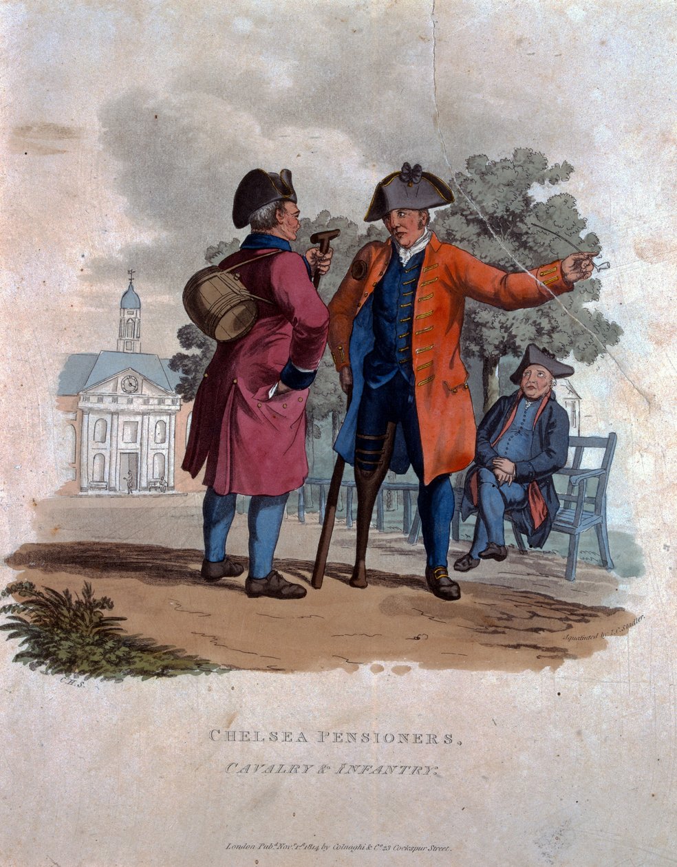Chelsea Pensioners, Cavalry and Infantry, from 