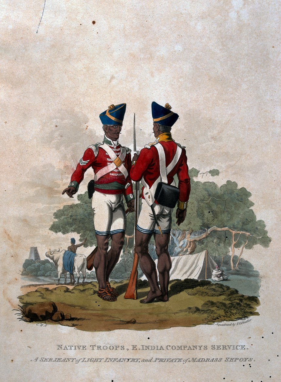 Native Troops, East India Company