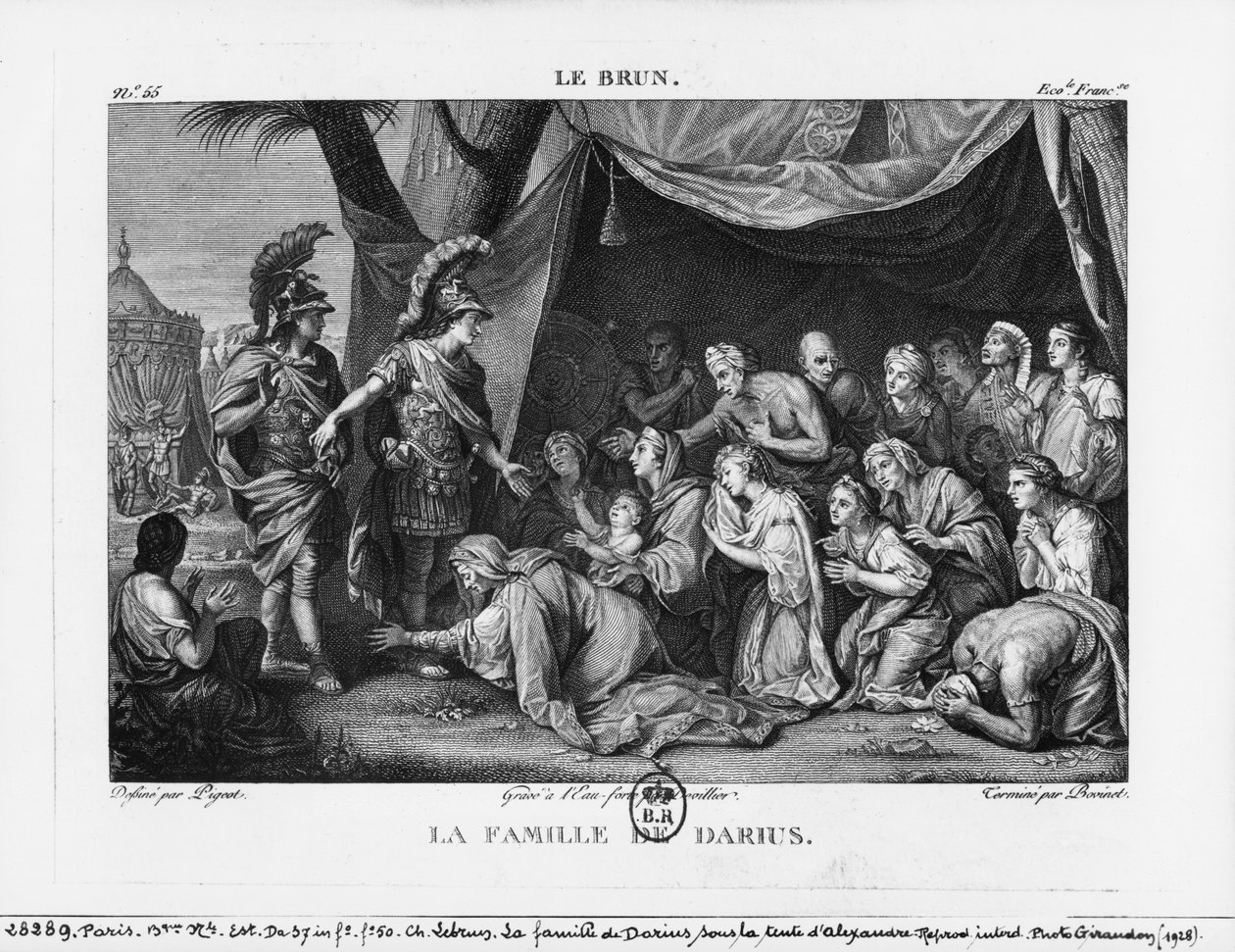 The Family of Darius Before Alexander the Great by Charles Le Brun