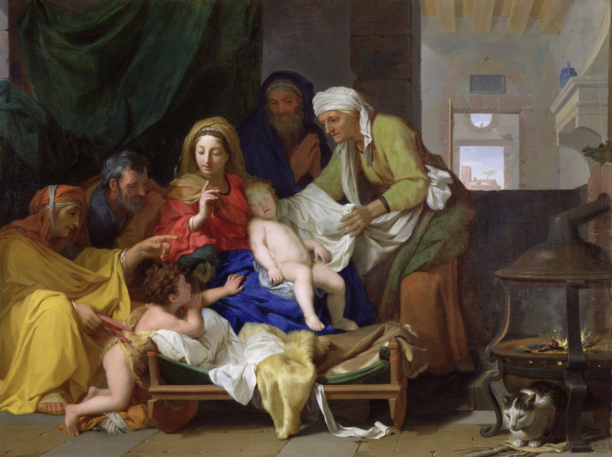 The Sleeping Christ, 1655 by Charles Le Brun
