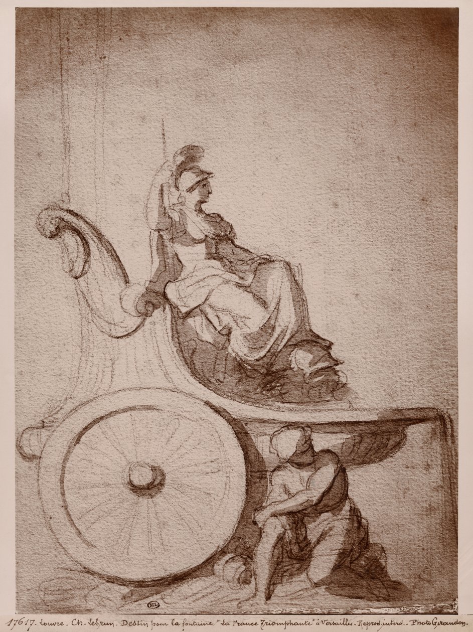 Triumphant France, c.1674 by Charles Le Brun