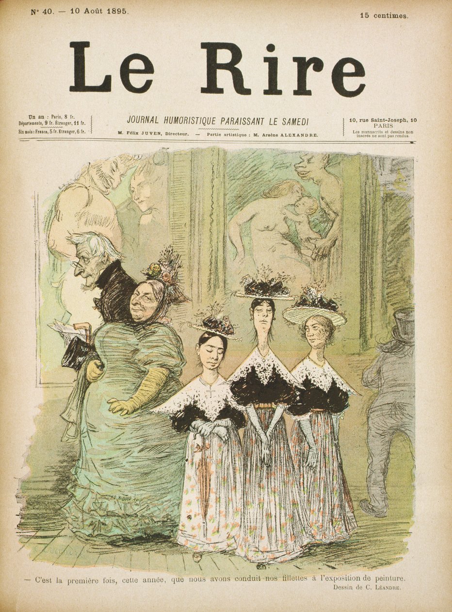At the Salon, front cover of 