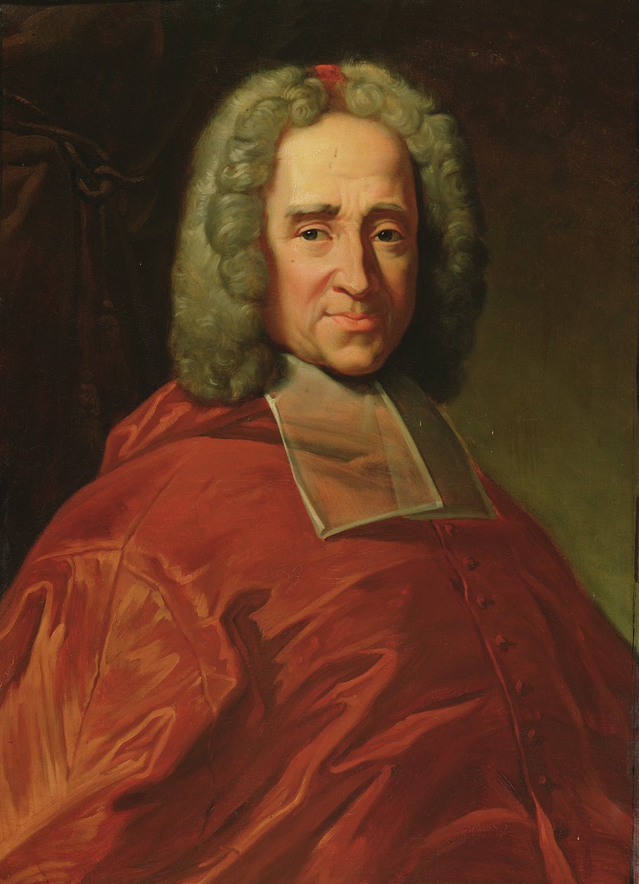 Cardinal Guillaume Dubois (1656-1723) 1837 by Charles Lefebvre