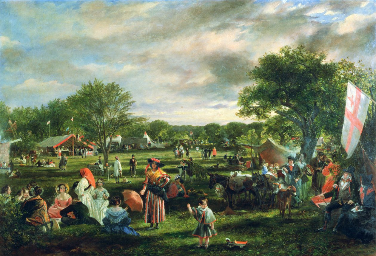 Fairlop Fair by Charles Robert Leslie