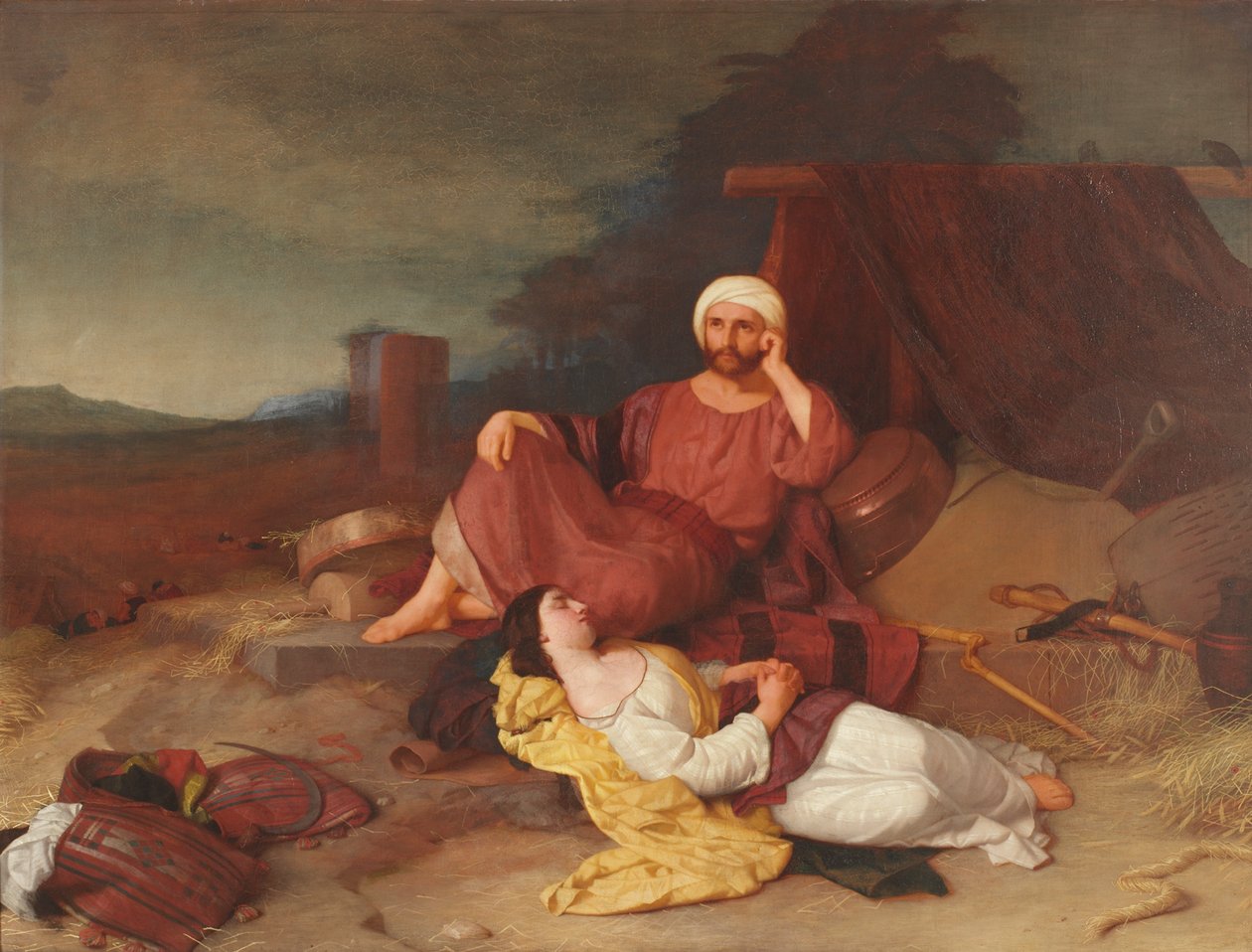 Boaz and Ruth by Charles Lock Eastlake