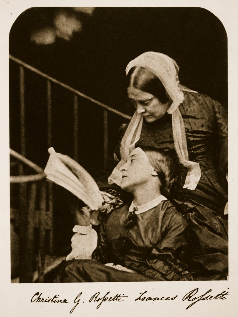 Christina Rossetti and her Mother Frances Rossetti, 7th October 1863 by Charles Lutwidge Dodgson