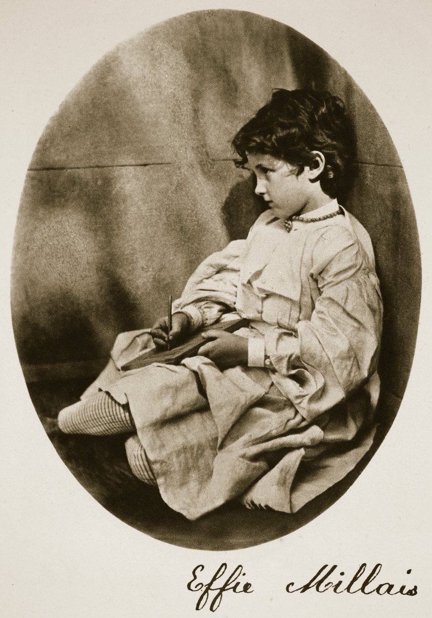 Effie Millais, 20th July 1865 by Charles Lutwidge Dodgson