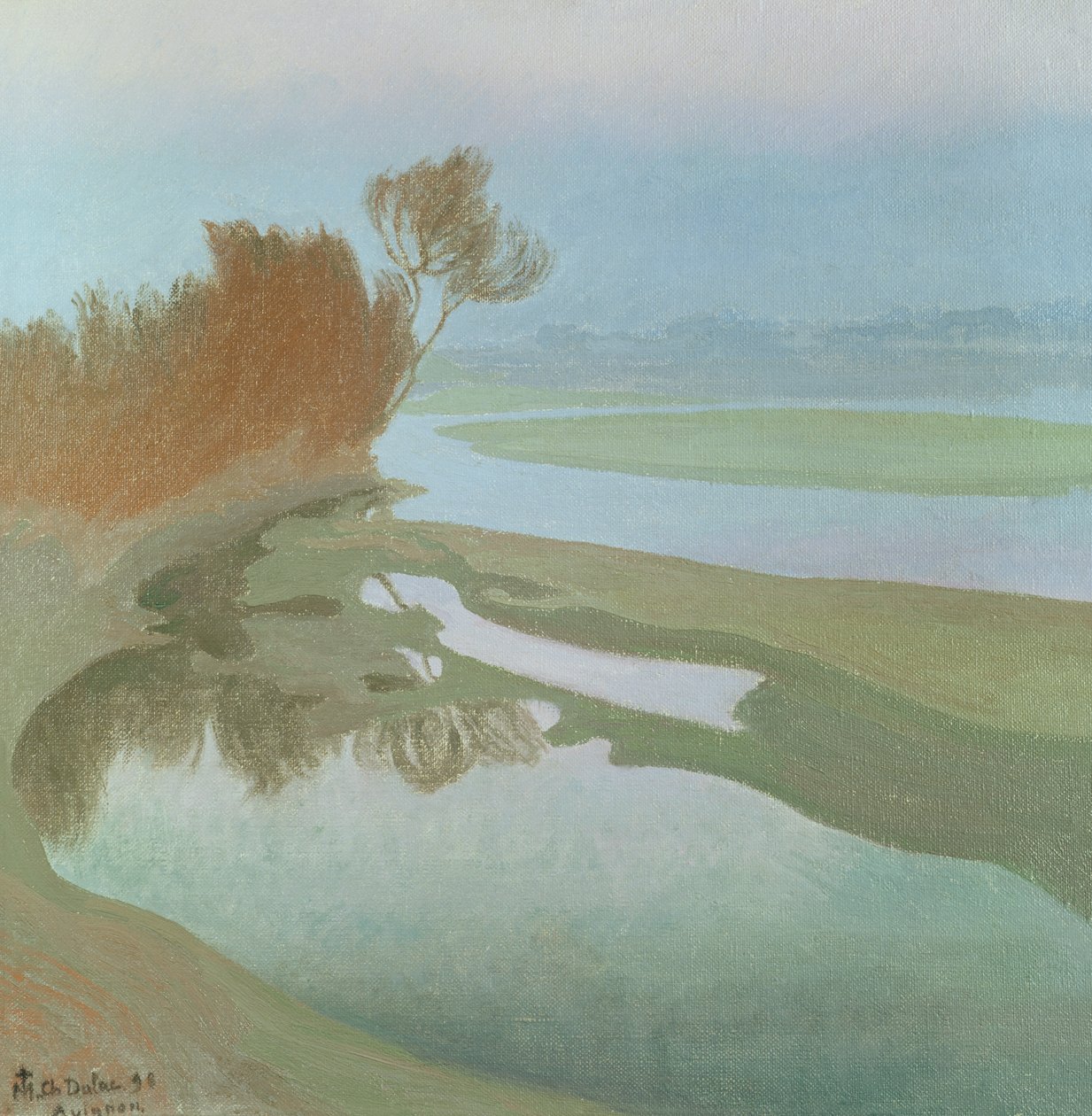 Landscape by Charles Marie Dulac