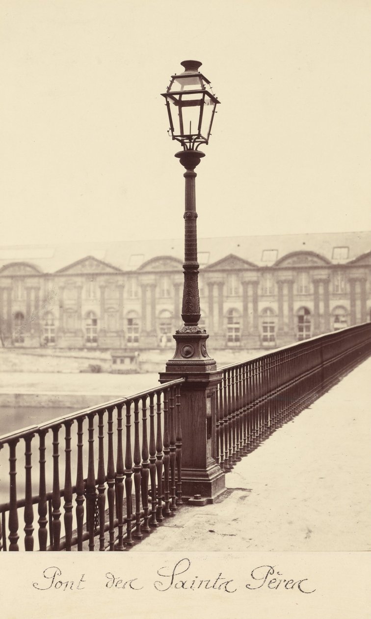 Pont des Saints Pères by Charles Marville
