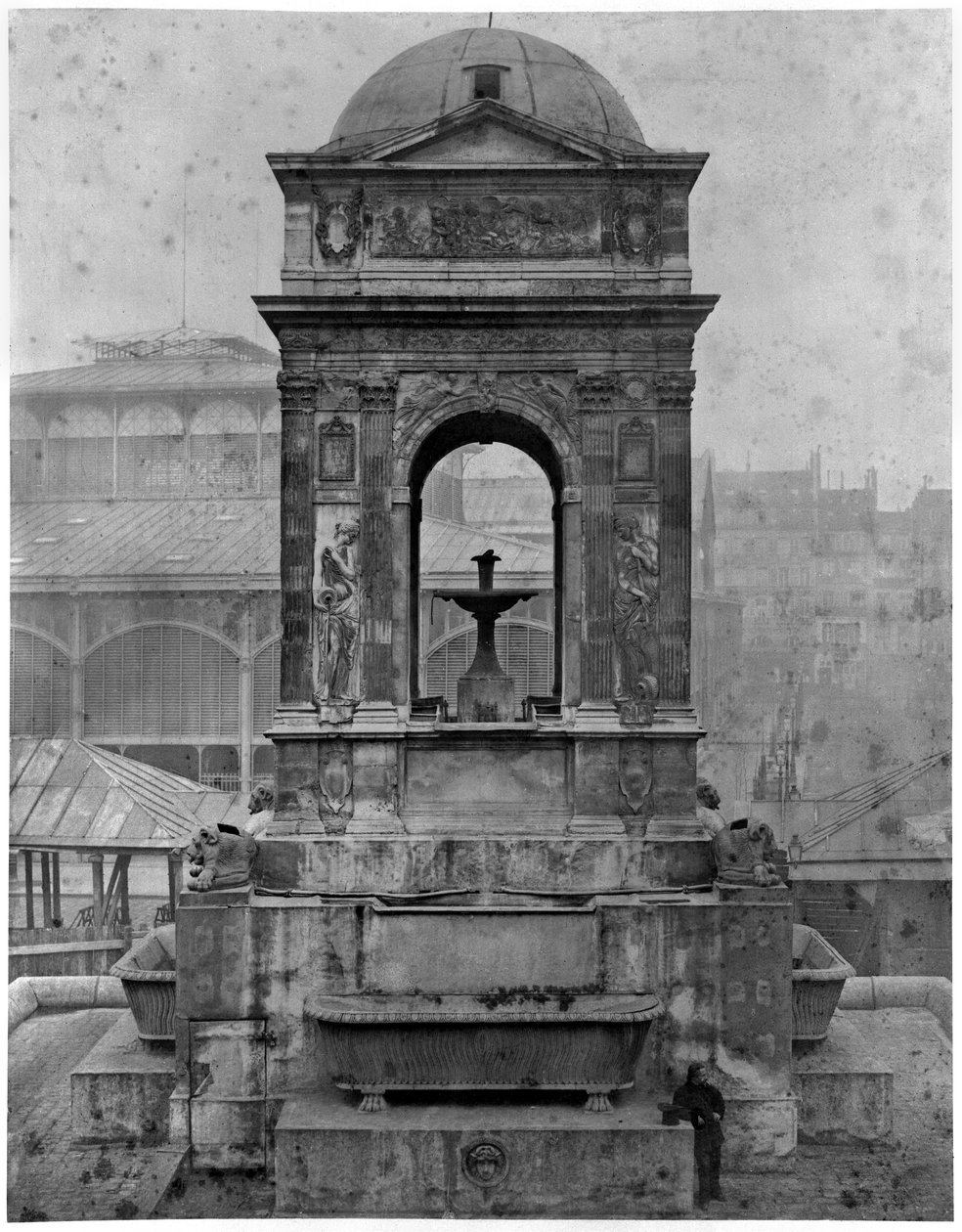 Fontaine des Innocents by Charles Marville
