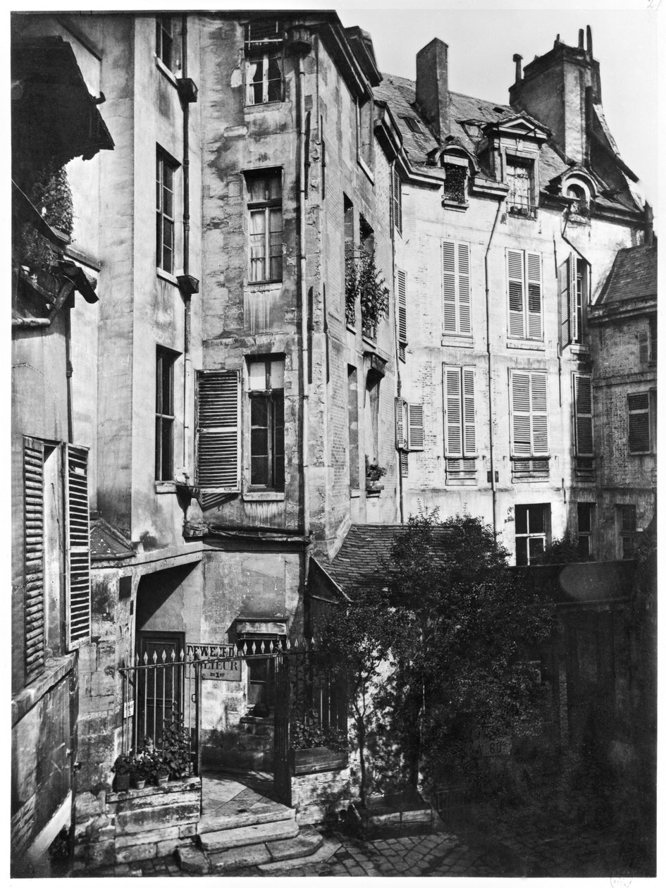 Rohan Courtyard, Paris, 1858-78 by Charles Marville