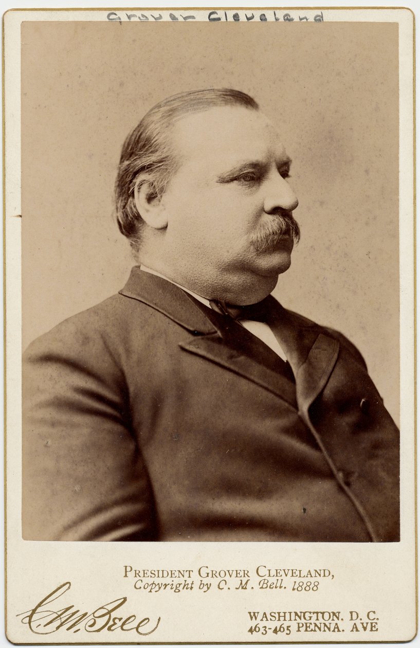 Stephen Grover Cleveland, 22nd and 24th President of the United States of America by Charles Milton Bell
