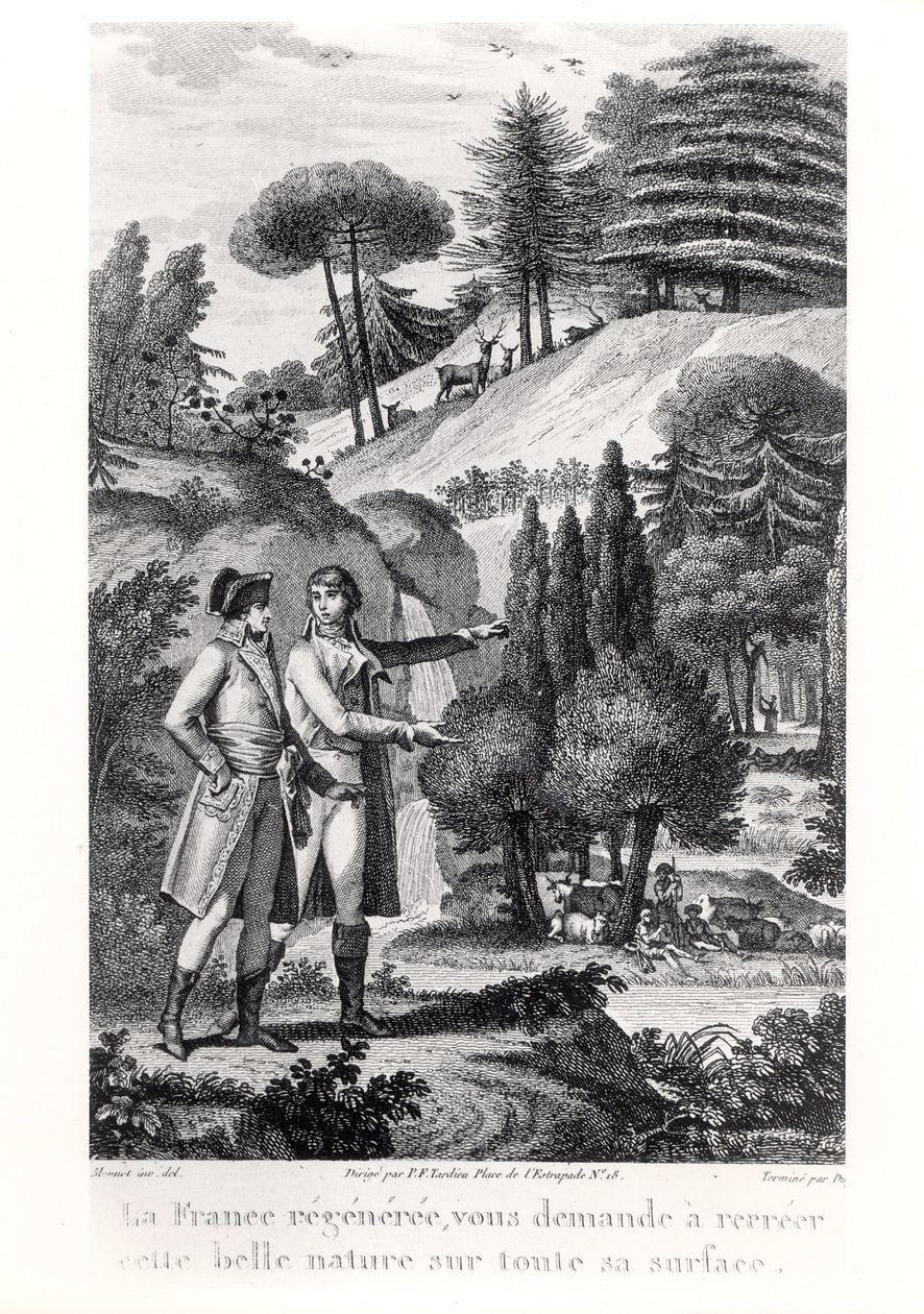 Napoleon Bonaparte and the Forest of France by Charles Monnet