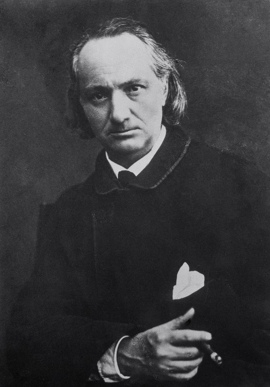 Charles Baudelaire (1821-67) with a Cigar, 1864 by Charles Neyt
