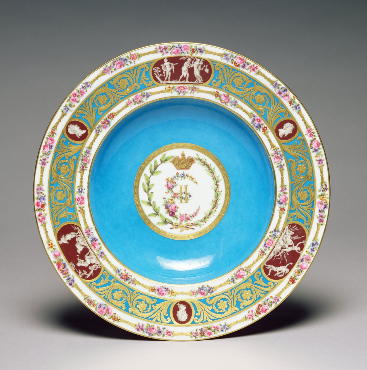 Plate from the Service of Empress Catherine of Russia, 1778 by Charles Nicolas Dodin