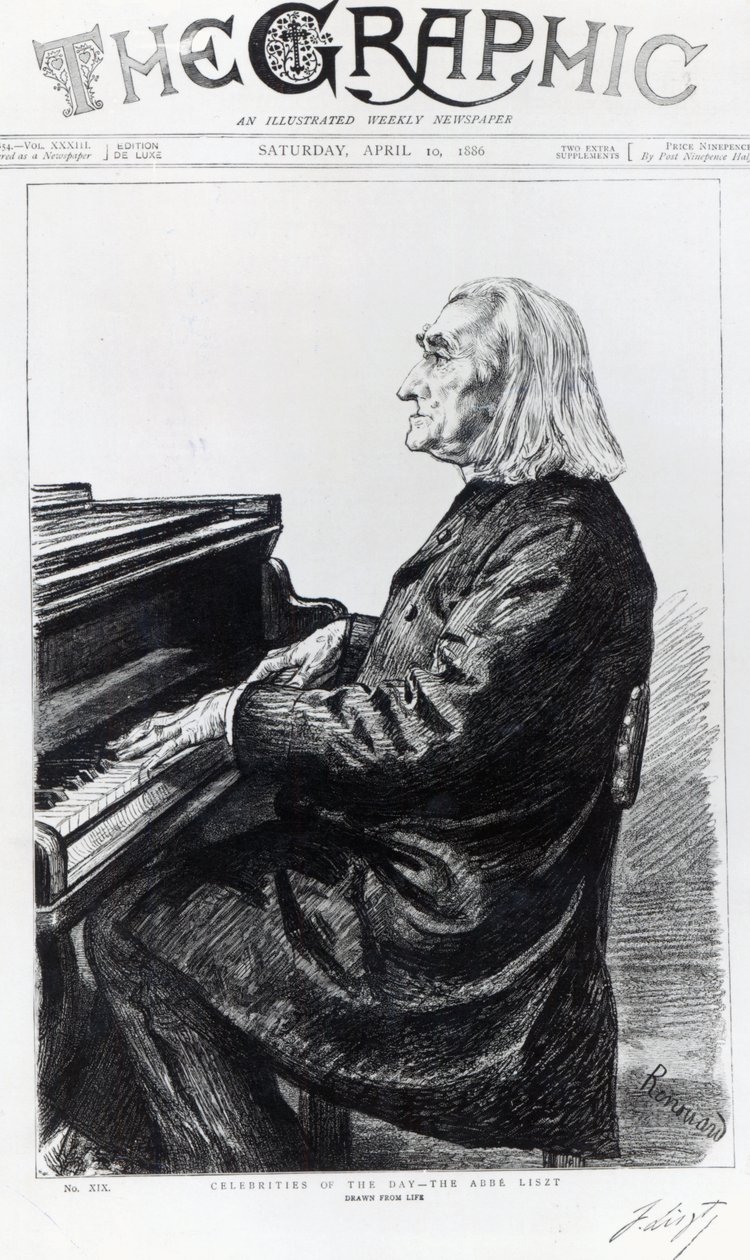 Franz Liszt, cover of 