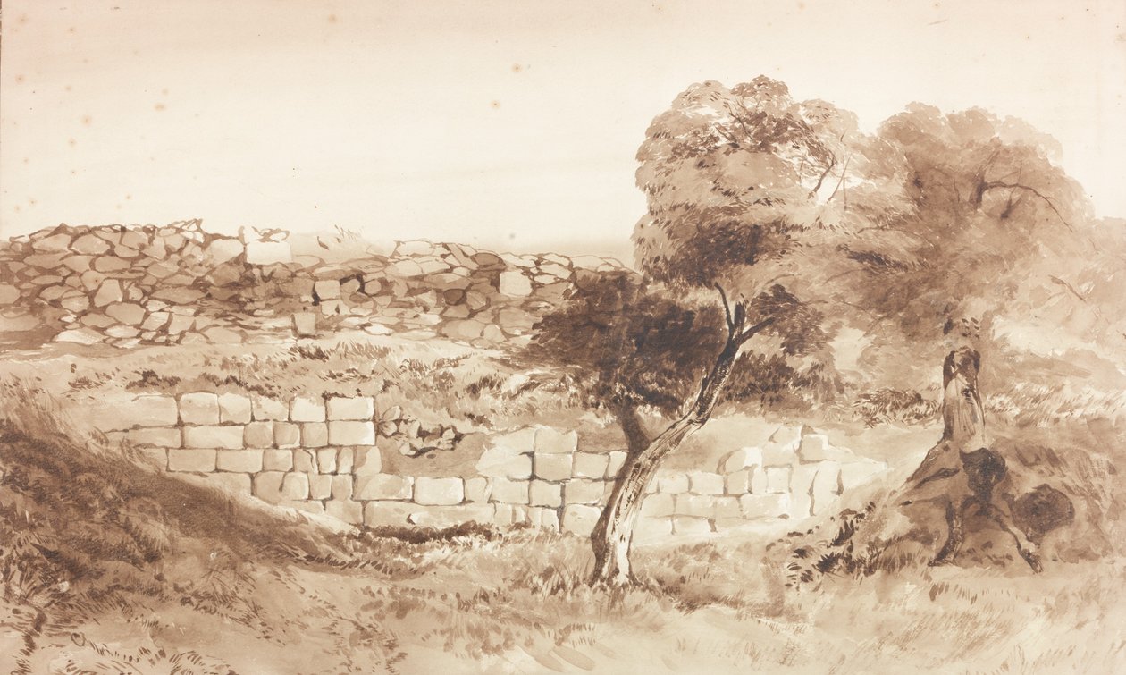 Part of the Eastern Rampart of Birdoswald