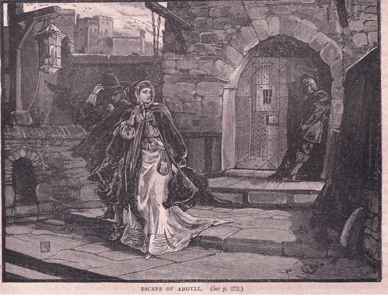 Escape of Argyll AD 1681 by Charles Ricketts
