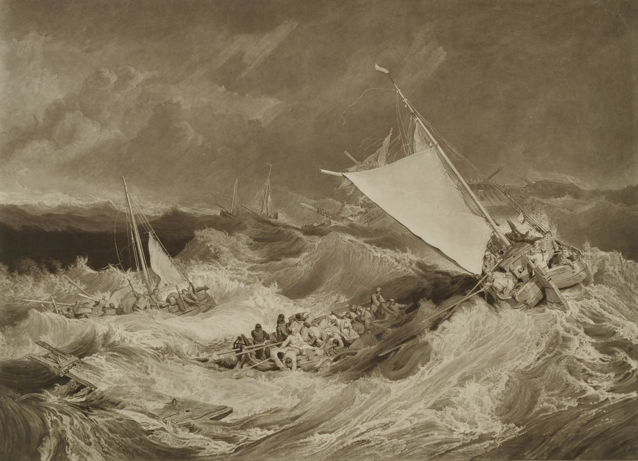 A Shipwreck by Charles Yardley Turner