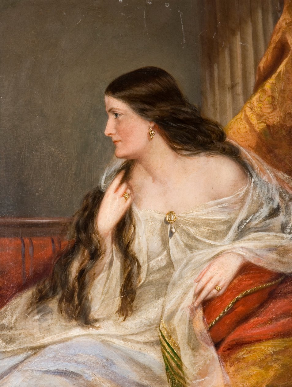 Anne McNair Alison, nee Nicholls by Charles Wynne Nicholls