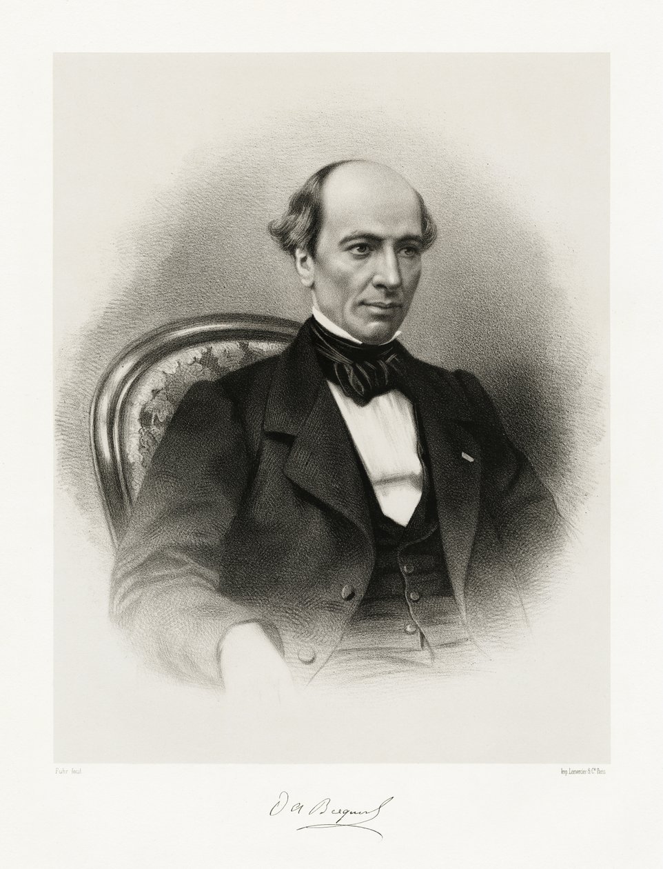 Louis Alfred Becquerel by Charles Jeremie Fuhr
