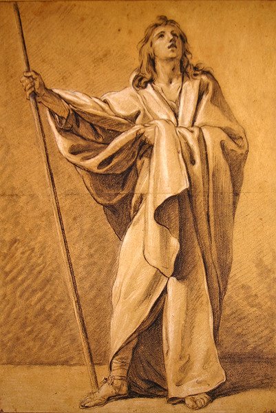 Study of Saint Roch by Charles Michel Ange Challe