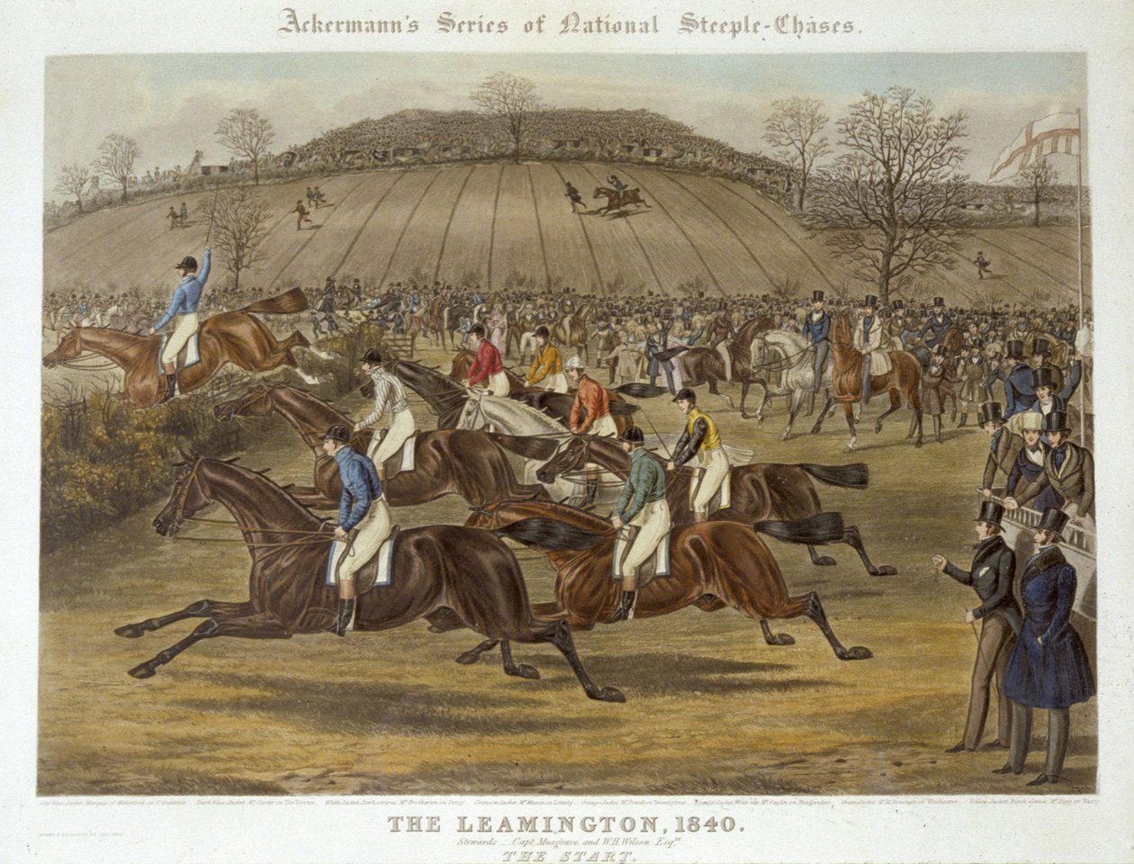 The Leamington, Oct. 20th 1840: The Start by Charles Hunt