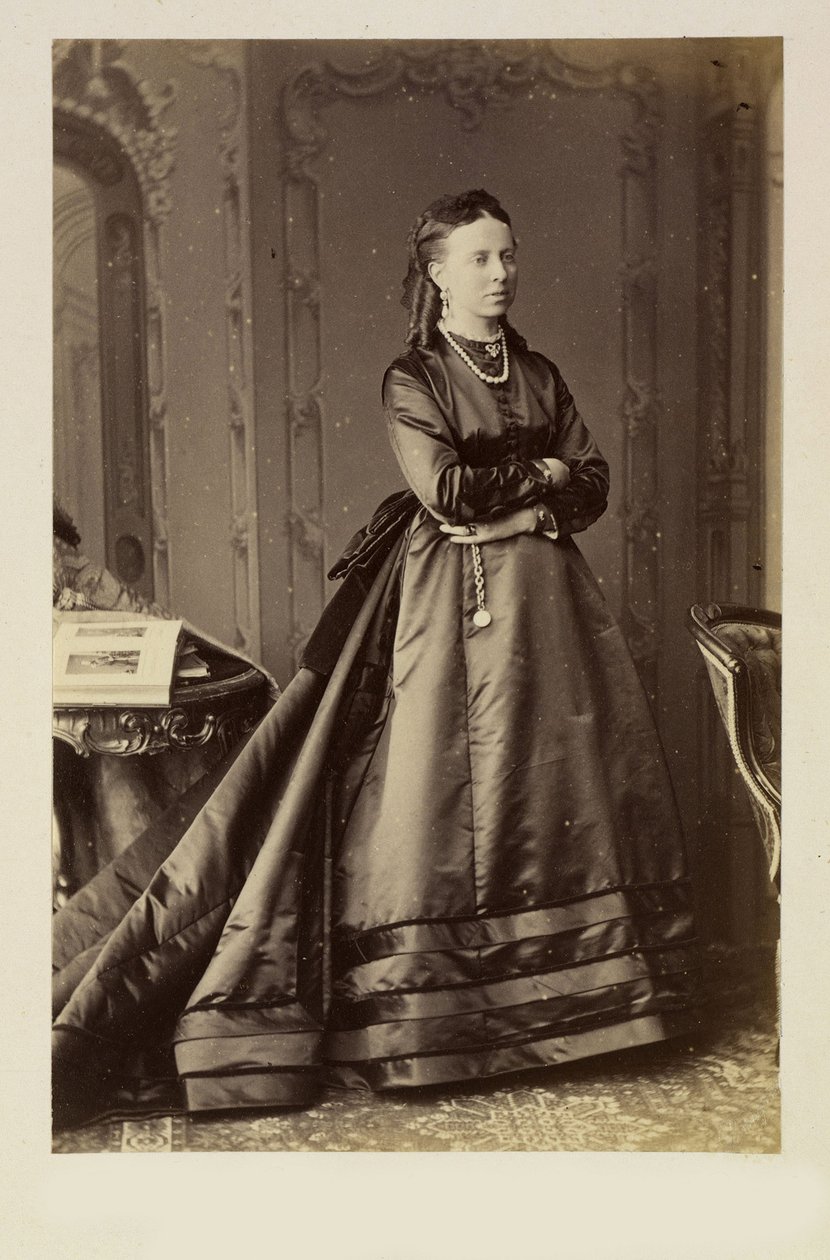 Portrait of Grand Duchess Alexandra Petrovna of Russia by Charles Bergamasco