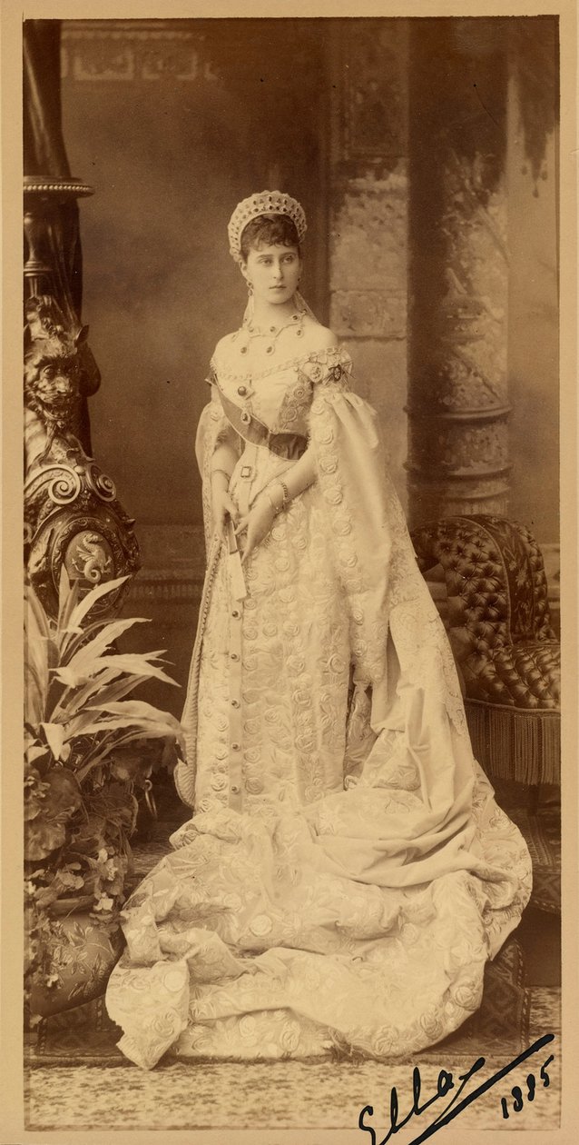 Portrait of Grand Duchess Elizaveta Fyodorovna, Princess Elizabeth of Hesse and by Rhine by Charles Bergamasco